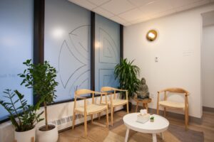 House of Kiyo reception area featuring custom window films.